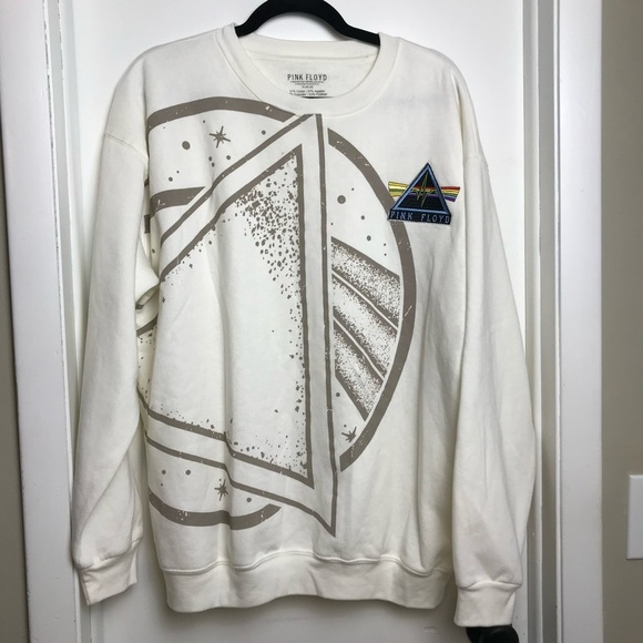 Adult Pink Floyd Dark Side of the Moon Embroidered Sweater Pullover Size XL - Picture 1 of 8